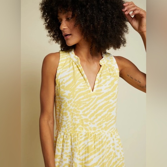 Nation LTD Nadie Tiered Tank Midi Dress in Wild - Picture 2 of 11